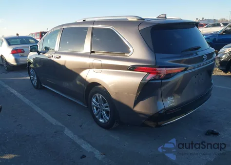 2024 Toyota Sienna Platinum from USA, damaged, VIN 5TDESKFC0RS137821